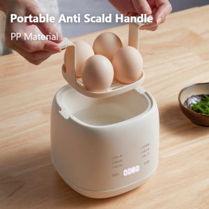 【Free Gift】Egg Boiler 3 Pin Plug Malaysia Egg Steamer Half Boiled Egg Maker ur Separuh Masak Maker Egg 煮蛋器 蒸蛋器
