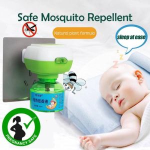 5Pcs Baby Mosquito Repellent Electric Mosquito Repellant Tasteless Smokeless Safety Health