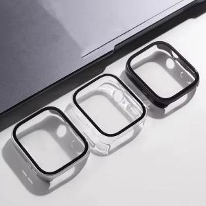 Glass+Case for GOOJODOQ FB058 Screen Protector PC All-around Bumper Protective Cover