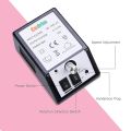 Cadrim Electric Nail Drill, Adjustable Nail File Machine Set with Sanding Bands for Manicure Pedicure Acrylic Glazing Nail Art Polisher (Black). 