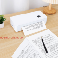 Máy in A4LE ECOKING mini bluetooth cầm tay in giấy nhiệt của máy khổ A4,A5 kết nối được tất cả các thiết bị androi và ios, laptop, pc, máy tính bảng, nhỏ gọn tiện dễ dàng mang theo.. 