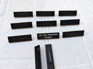 Name tag 3mm acrylic / blank or with name