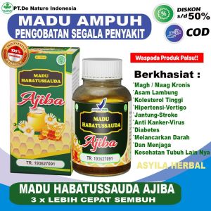 Madu asam lambung Maag kronis akut Penurun Kolesterol Darah Tinggi Stroke Jantung BPOM Habatussauda.
