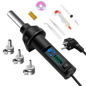 Yarboly 8032D Hair Dryer Soldering 220v 450w Bga Rework Solder Station Welding Power Phone Repair Tool Hot Air Blower Heat