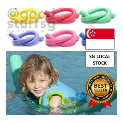 [SG FREE ] Hollow swimming swim pool noodle water float aid float for children and adult Boutique