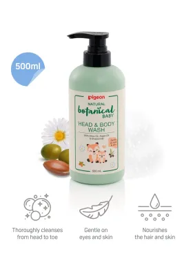 Pigeon Natural Botanical Baby Head & Body Wash