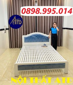 GIƯỜNG SẮT 555 SẮT HỘP 5X10 ĐỦ MÀU- CHỊU LỰC TỐT KHÔNG KÊU-GIAO NHANH TRONG 2H