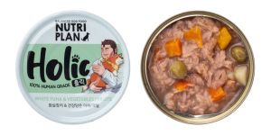 Pate Cho Cún Vị Thịt & Rau Củ Nutri Plan Holic (Lon 85g)