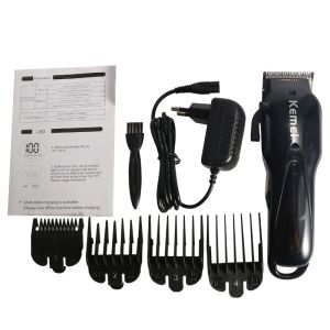Alat Cukur Rambut Kemei KM 1929 Pencukur Rambut Extra Turbo LED Display Baterai Kuat Tahan Lama 3 Jam Fast Charging Dual Speed ( Normal & Turbo ) TASMAN COLLECTION