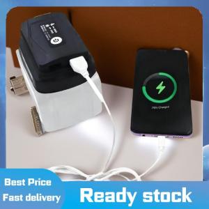 💥💥💥 1ชิ้นสำหรับ18โวลต์เคสแบตเตอรี่ Li-ion อะแดปเตอร์พอร์ต USB คู่ชาร์จโทรศัพท์ไฟ LED ทำงานแปลงโคมไฟไฟฉาย