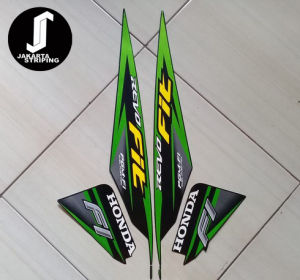 STIKER STRIPING STANDART HONDA REVO FIT 2017/STIKER LIST MOTOR HONDA