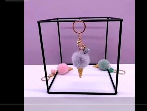 Gantungan Tas Wanita Ice Cream Gantungan Kunci Lucu