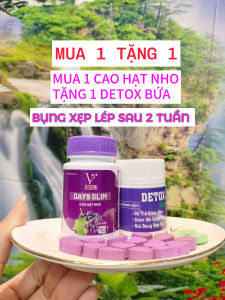 [HÀNG CHÍNH HÃNG]Cao giảm mỡ bụng kẹo nho visani DAY9 SLIM hổ trợ giảm cân an toàn cho mẹ bỉm sau sinh