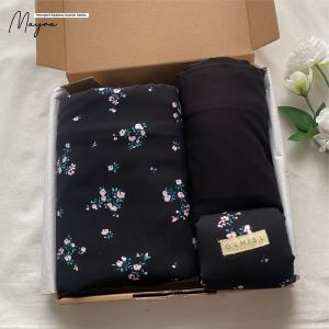 Hampers Mukena Dewasa Azarah Series - Bahan Rayon Viscose Premium Gift Box Buat Kado Motif Kekinian