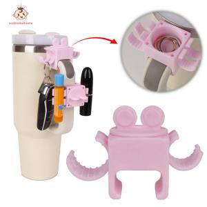 Welcomehome Lipstick Ring Holder Multifunctional Lipstick Organizer Lipstick Storage Clip for Stanley 30oz/40oz Cup Accessories