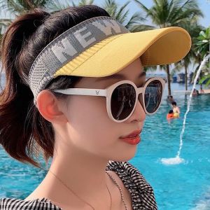 TOPI WANITA KOREA SENAM ZUMBA PANTAI CAP GOLF OUTDOOR TOPI VISOR SPORT WOMEN HAT CEWEK KEKINIAN Z32