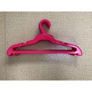 12 PCS SET NEON COLORS FLAT DURABLE HANGER/1 DOZEN NEON COLORED HANGER/FLAT HANGER PACK  Plastic Hanging Organiser