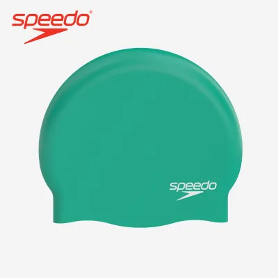 Speedo Adult Unisex-Plain Moulded Silicone Cap-Swimcap-8-70984005