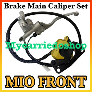Motorcycle Front Brake Main Caliper Assembly Set For Yamaha MIO Silver
