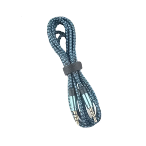 Nylon bện 3.5mm đực với đực âm thanh cáp với bộ kết nối mạ vàng nối dài tai nghe dây cho xe hơi và sử dụng nhà