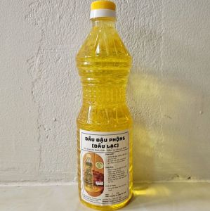 Dầu Đậu Phộng (Dầu Lạc) Nông Sản Vườn Quê – Nguyên Chất Thơm Ngon Tự Nhiên – Chai 1 Lít