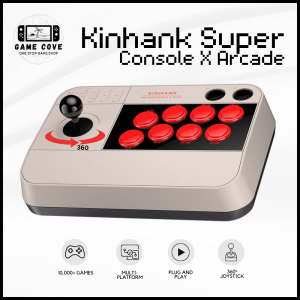 Kinhank Super Console X Arcade Stick Game Box PS1 N64 PSP NDS SNES GameBoy All in One Gaming Device