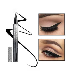 2 Colors Waterproof Liquid Eyeliner Pen Makeup Long Lasting Fast Dry Eye Liner Black Brown Eyeliner Starry Sky Eye Cosmetics