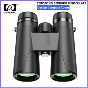 PENGIRIMAN CEPAT APEXEL Teropong Berburu High Definition Binoculars Compact Zoom 12x42 APL RB12X42 / teropong binokular jarak jauh super zoom mini siang malam murah bushnell discovery night vision