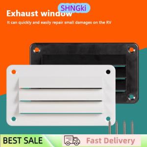 SHNGki RV Air Vent Louver Professional Bathroom Office Ventilation Outlet Grille Louver For Boat Yacht Accessories Exhaust Fan