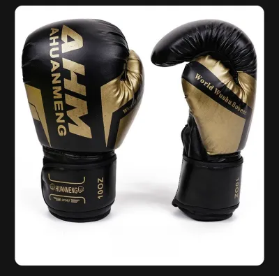 BBBayBees นวมชกมวยผู้ใหญ่ Boxing Gloves นวมซ้อมมวย หนัง PU โฟมหนา ซับแรงกระแทก
