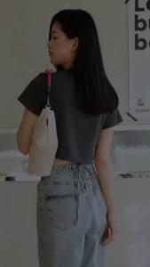 Horse Embroidery Shoulder Bag Nylon Tote Bags for Women Donut Cat Handbags and Purses Rope Eco Bag Designer Crossbody Bags Flap