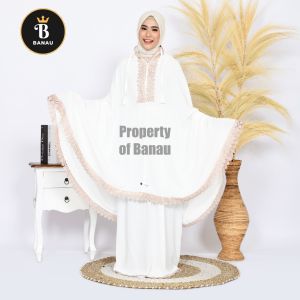 Mukena Dewasa Crinkle Jumbo Terbaru Adem