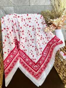 HIJAB SEGIEMPAT MERAH PUTIH//HIJAB VOAL AGUSTUSAN//KERUDUNG BENDERA MERAH PUTIH