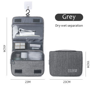 Toiletry Bag Travel Organizer Hanging Bag Cosmetic Bag Makeup Pouch Toiletries Waterproof Bathroom Wash Bag Multifunction Portable Organiser