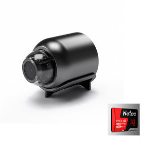 กล้องจิ๋ว1080P ความคมชัดสูงรักษาความปลอดภัยตรวจตรา WIFI เคลื่อนไหวมองเห็นกลางคืนตรวจจับจอระบบไร้สายขนาดเล็กกล้องถ่ายวิดี