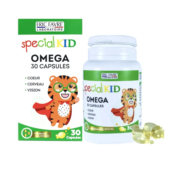 Viên uống bổ sung Omega DHA phát triễn trí não cho bé - Special kid ...