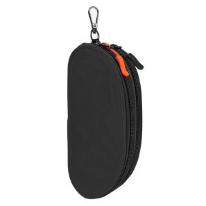 TEWUB Large Capacity Double-layer Glasses Organizer Cloth Portable Eyewear Storage Bag Lightweight Anti-splash Water Glasses Protective Pouch Men