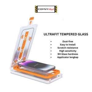 Tempered Glass iPhone Ultrafit Superfit Anti Gores iPhone Screen Protector iPhone HD Clear