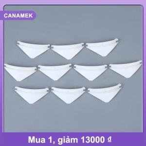 【CANAMEK】 10pcs mùa xuân hàng hóa con đường nhựa scraper cho Snack Máy bán hàng tự động xoắn ốc sản phẩm Pusher mùa xuân nhựa đen trắng