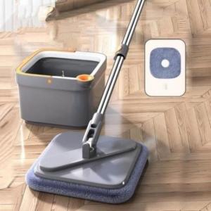 Cây lau nhà tự vắt bộ lau nhà cây lau nhà thông minh 360 độ tách riêng nước bẩn dễ dàng vệ sinh - Happy Home 4U