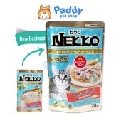 Pate Cho Mèo Mọi Lứa Tuổi Nekko Gravy Dạng Sốt 70g