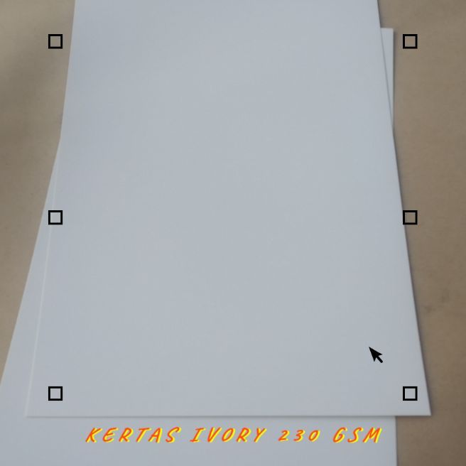 kertas ivory A4 230 gsm isi 20 sheet