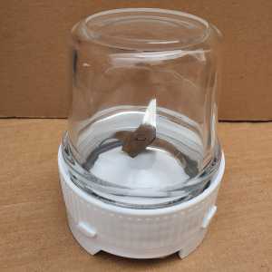 Gelas Bumbu Kaca + Pisau 1Set Blender Panasonic MX E300 MX E310 Dll