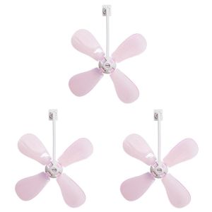 LIUJIR 3Pcs Windmill Shaped Air Conditioning Ventilator Wall Mounted Anti Direct Blowing Conditioning Guide Fan Easy To Install Windproof Air Conditioner Windshield For Home
