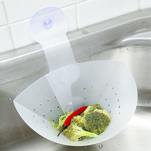[Ready Stock] Tik Tok Multifunction Kitchen Drain Sink Filter Food Waste Catcher Foldable Anti-Blocking Reusable With Suction