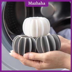 Mazhaha 5pcs tái sử dụng Silicone giặt bóng quần áo tóc công cụ làm sạch vật nuôi tóc Remover máy giặt mèo tóc Catcher giặt bóng