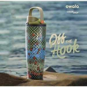 Owala FreeSip Sway 30oz Hook Closure Stainless Steel Water Bottle Insulated Leak Proof BPA-Free