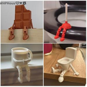 WP💓💛💖 3D Printed Chocolate Sculptures With Movable Joints Realistic Chocolate Figurines Decorative Ornament Home Office Desktop Decor