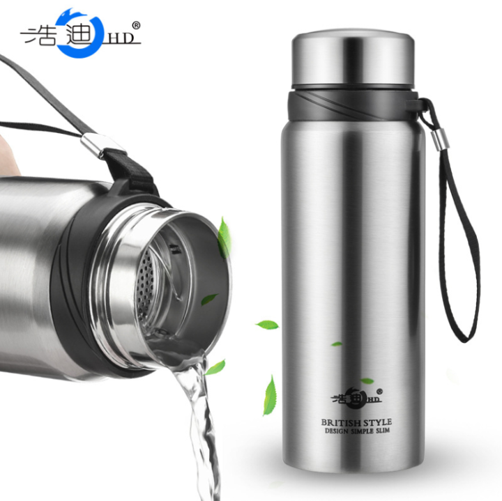 Thermos Vacuum Flasks 304 Stainless Steel Termos Air Panas Botol Tahan ...