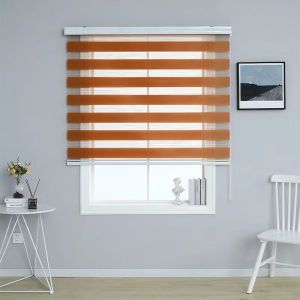 Verious size of  Venetians Duo Roller Blinds Curtain for office home bathroom